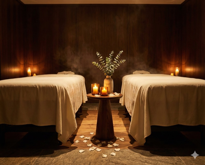 MOJO Couple's Retreat massage